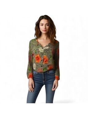 Vintage The Travel Collection Floral Slinky Top